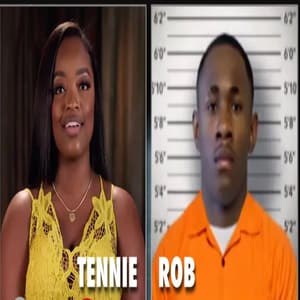 Tennie and Rob, cast members of Love During Lockup season 4