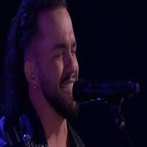 Elias Gomez sings during The Voice Season 28 blind auditions