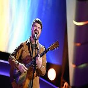 Marty O'Reilly performing “Trouble” on The Voice Season 28 during his blind audition