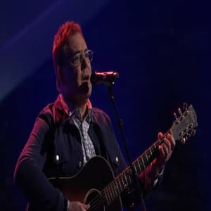 Kyle Davis performing during The Voice Season 30 Blind Auditions