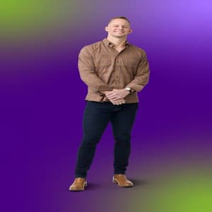 Scott Shuman in his Love Is Blind Season 11 Boston cast portrait
