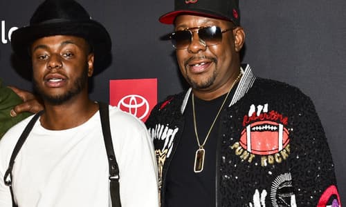 Bobby Brown Jr.'s Photo with his father