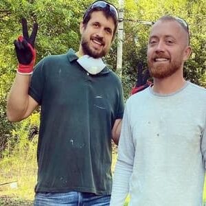 Evan Thomas (left) and Keith Bynum (right)