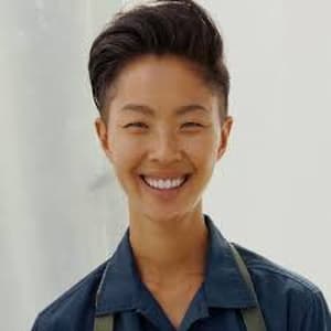 Kristen Kish, Korean-American chef, Top Chef winner and television host.