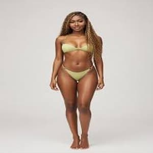 Amora Cacheé Robinson during Love Island USA Season 8.