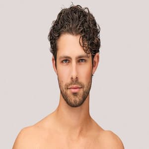 Dylan Wrona, model and Love Island USA Season 8 contestant, posing in a promotional portrait.